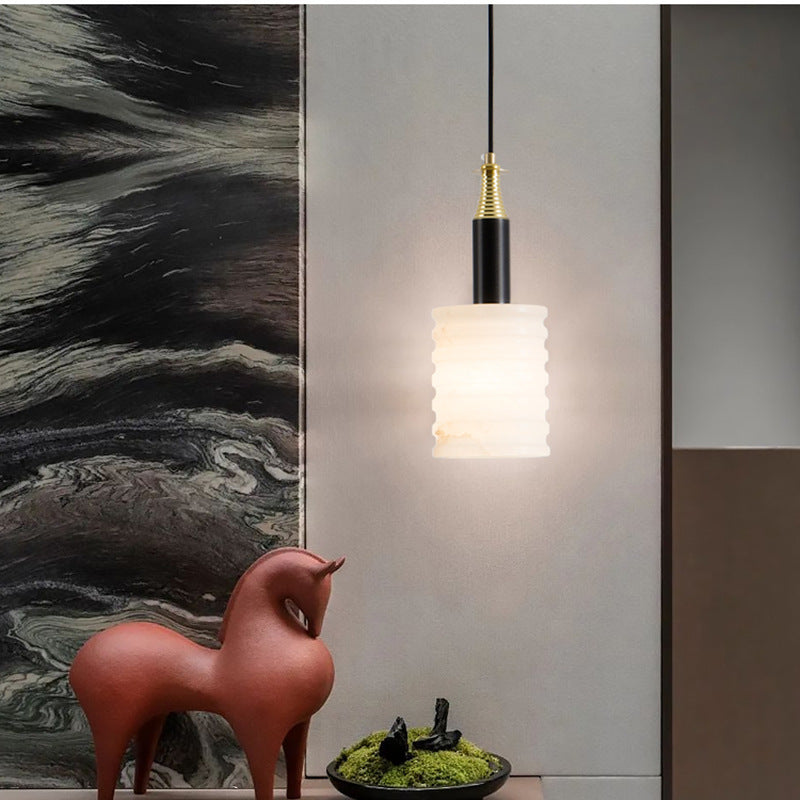 New Chinese Style Marble Small Droplight