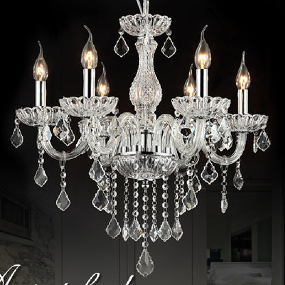 European Crystal Chandelier Living Room Bedroom