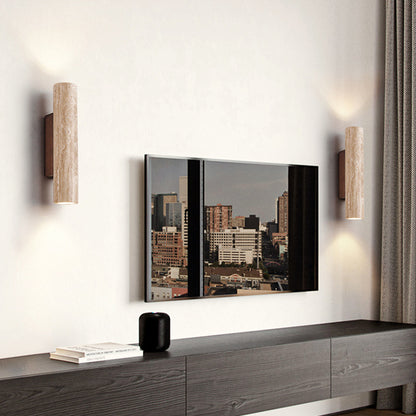 Mid-ancient Minimalist Bedroom Bedside Wall Lamp Living Room Cream Style Wall Lamp