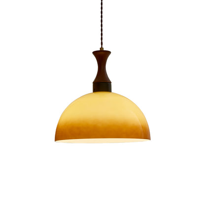 Restaurant Pendant Light Retro Glass Bedroom