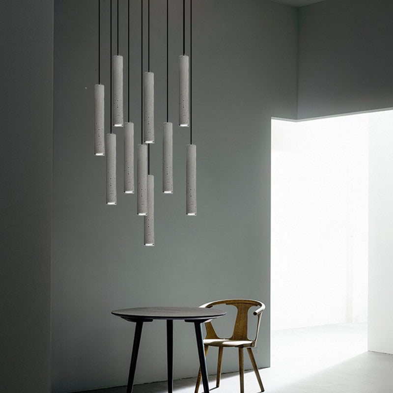 Nordic Industrial Style Terrazzo Chandelier