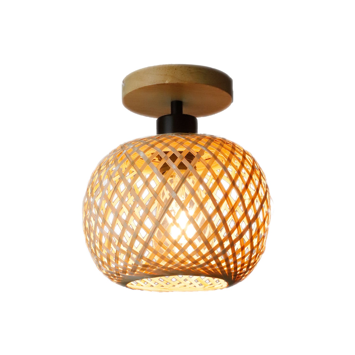 Bamboo Japanese-style Aisle Hallway Ceiling Lamp