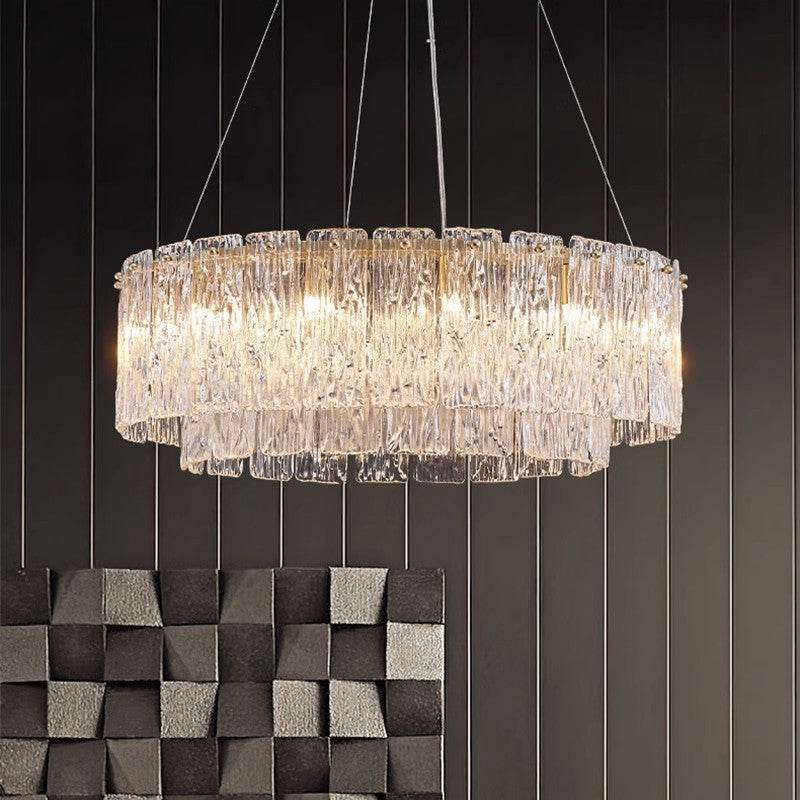 Italian Light Luxury Chandelier Lamp In The Living Room Household Atmosphere