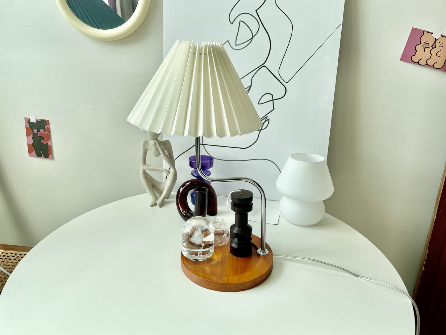 Internet Celebrity Bedroom Ambience Light Storage Tray Children's Study