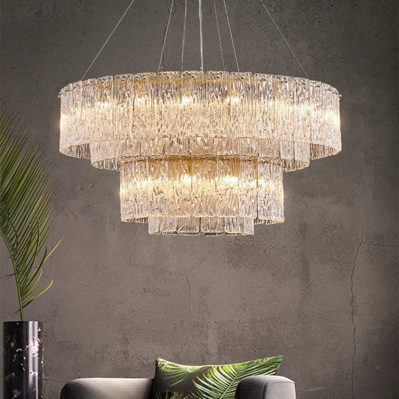Italian Light Luxury Chandelier Lamp In The Living Room Household Atmosphere