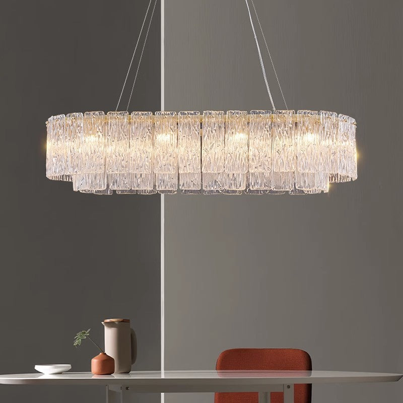 Italian Light Luxury Chandelier Lamp In The Living Room Household Atmosphere