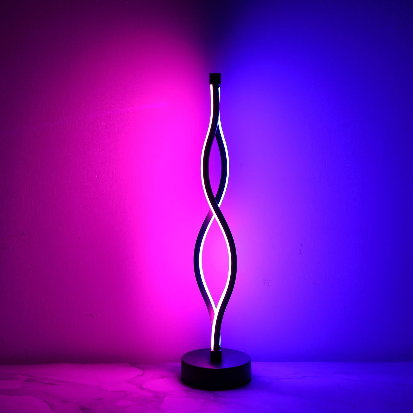 Bedroom Desk Aluminum Lamp With Three-color Dimming Button Bedroom Desktop Table Lamp