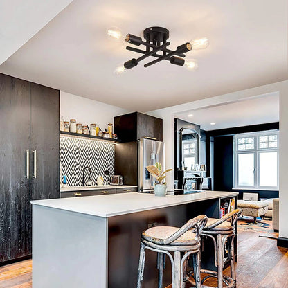 Nordic Design Ceiling Lamp Living Room Lamps Bar Counter Creative American