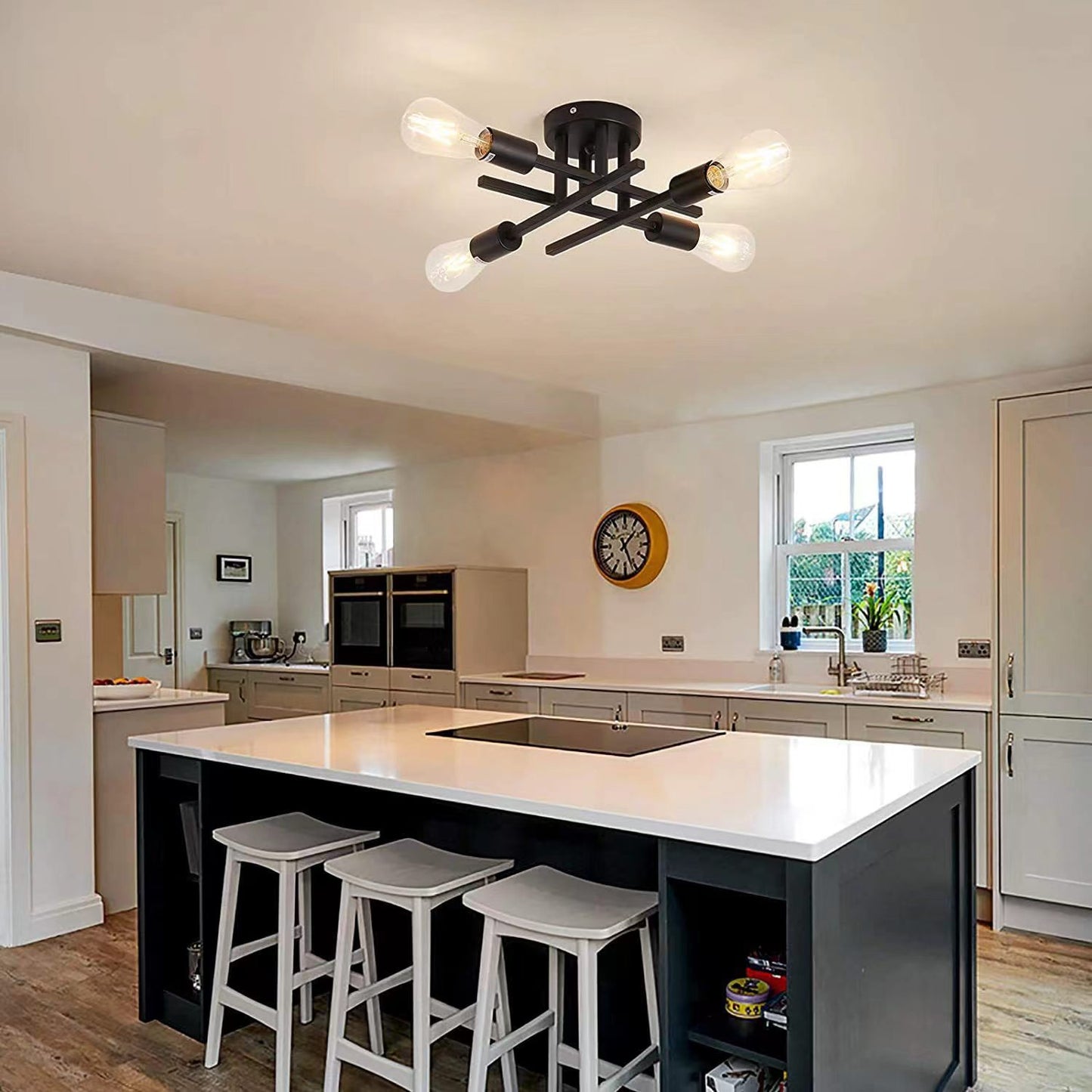 Nordic Design Ceiling Lamp Living Room Lamps Bar Counter Creative American