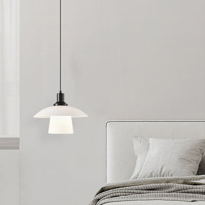 Italian Minimalist Glass Bedside Small Droplight