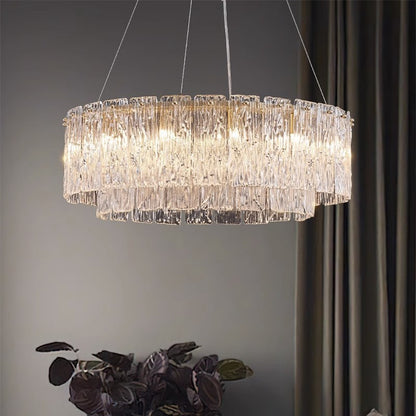 Italian Light Luxury Chandelier Lamp In The Living Room Household Atmosphere