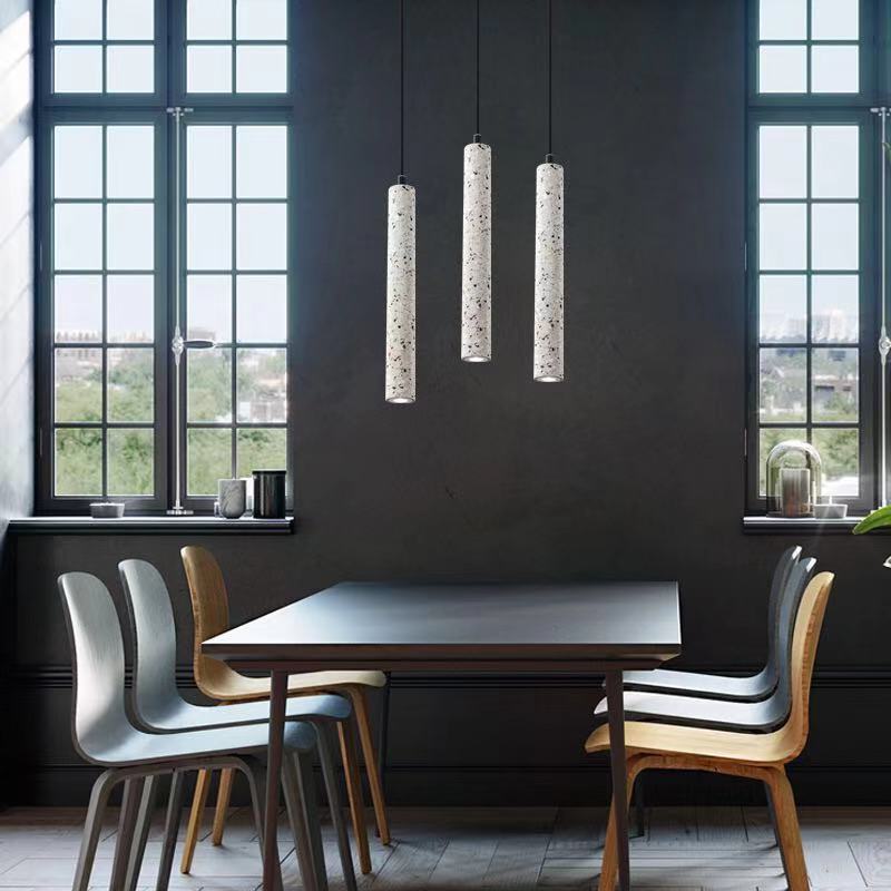 Nordic Industrial Style Terrazzo Chandelier
