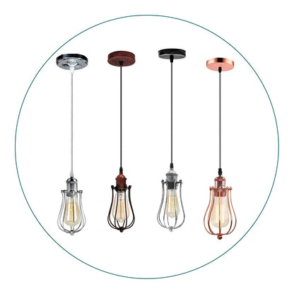 Cage Pendant Lights For Kitchen ~1193