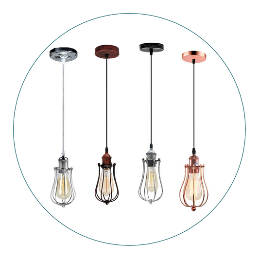 Cage Pendant Lights For Kitchen ~1193