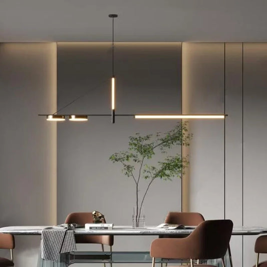 Minimalist Iron Pendant Light for Dining Room