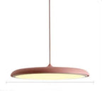 Modern UFO Disc LED Pendant Light in Eight Colors for Dining Table