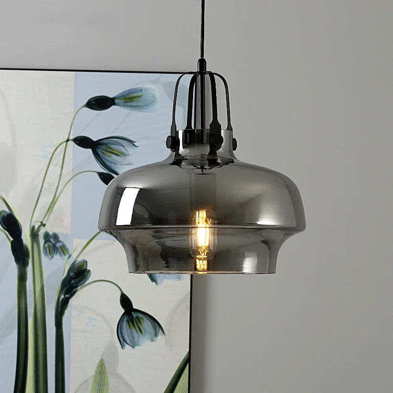 Nordic Glass Pendant Light for Dining Room
