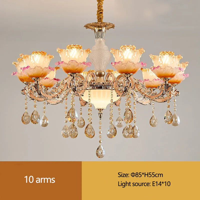 European Crystal Chandelier Luxury Lighting