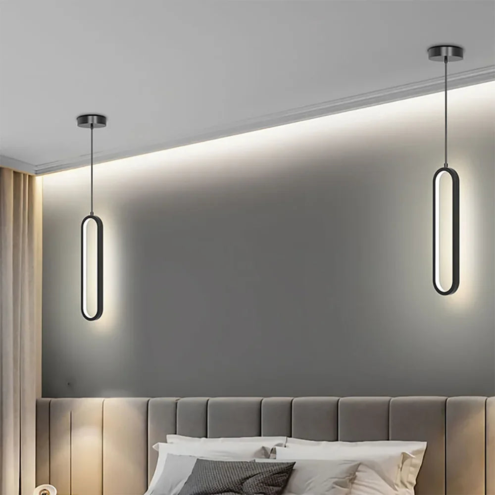 Nordic Aluminum Pendant Light for Kitchen Island