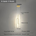 Nordic Aluminum Pendant Light for Kitchen Island