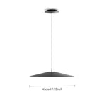 Minimalist Iron Pendant Light - Nordic Flying Saucer Design