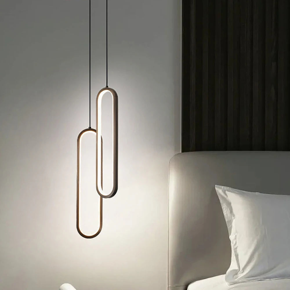 Nordic Aluminum Pendant Light for Kitchen Island