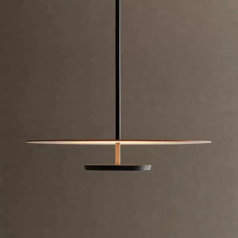 Lámpara colgante de hierro minimalista para dormitorio