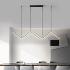 Minimalist Aluminum Pendant Light - Nordic Wave Design