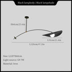 Nordic Iron Pendant Light with Adjustable Arms