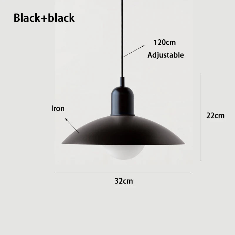 Nordic Iron Pendant Light for Dining Room