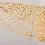 Modern Woven Disc Pendant Lamp
