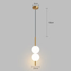 Bedside Pendant Lights for Bedroom Nordic Pendant Lamp for TV background Kitchen Island Restaurant Dinning Room LED Lighting