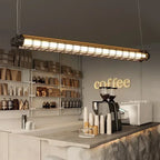 Industrial Iron Pendant Light Long Bar LED Hanging Lamp