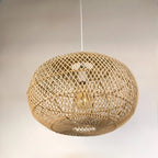 Bohemian Bamboo Rattan Pendant Light for Dining