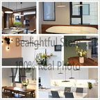 Modern UFO Disc LED Pendant Light in Eight Colors for Dining Table