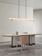 Lámpara colgante nórdica de madera para comedor