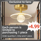 Nordic Aluminum LED Pendant Light for Living Room