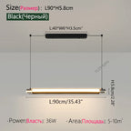 Minimalist Glass Pendant Light for Dining Room