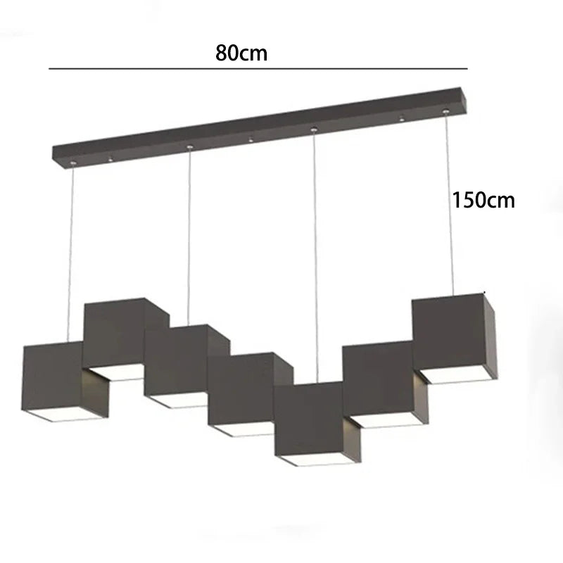 Lámpara Colgante Minimalista de Hierro para Comedor