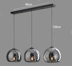Modern Glass Pendant Light for Dining Room