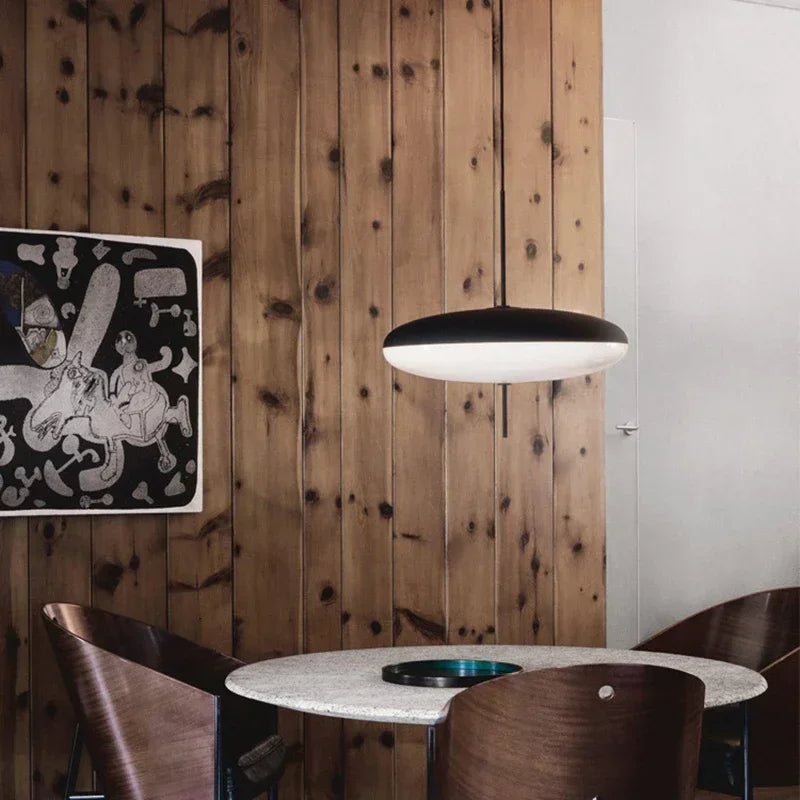 Minimalist LED Pendant Light UFO Flying Saucer Design