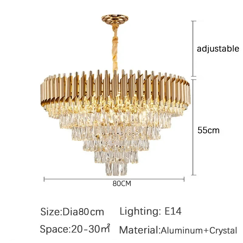 Iron Chandelier Modern Ceiling Light Pendant Lamp