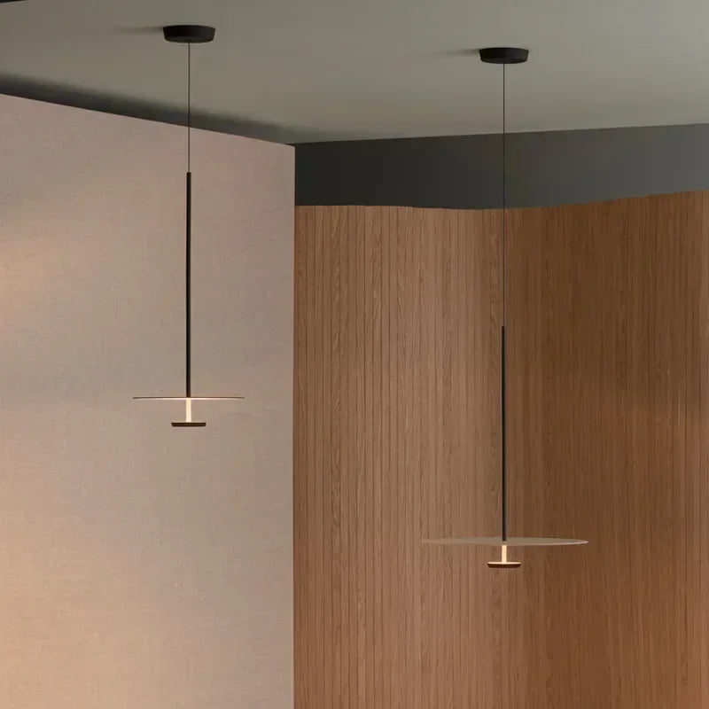 Minimalist Iron Pendant Light for Bedroom