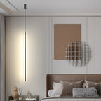 Lámpara colgante de hierro minimalista para dormitorio