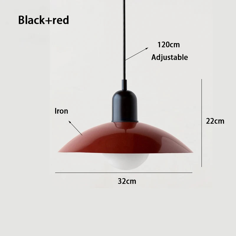 Nordic Iron Pendant Light for Dining Room