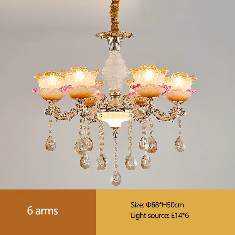 European Crystal Chandelier Luxury Lighting