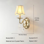 Gold Crystal Chandelier Pendant Light for Living Room
