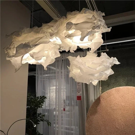 Cloud Paper Pendant Light Nordic Design Hanging Lamp