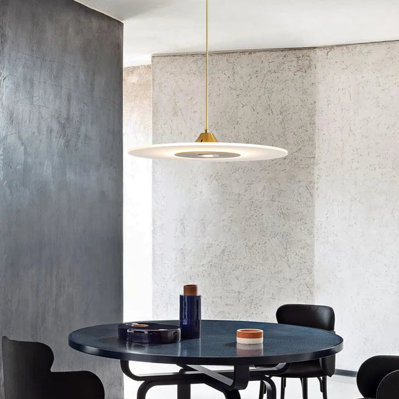 Minimalist Glass Pendant Light for Dining Room