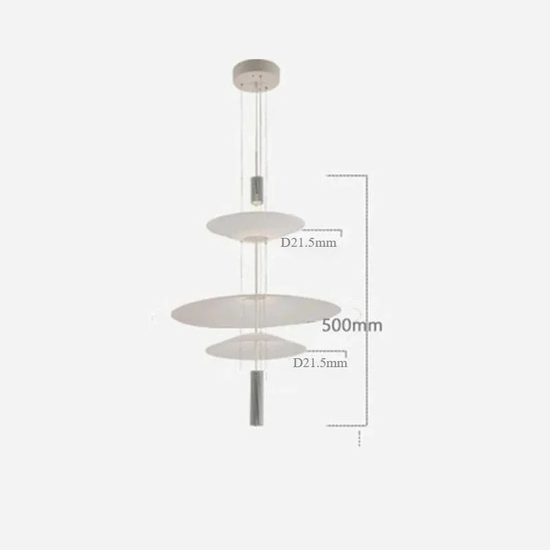 Minimalist Iron Pendant Light - Nordic UFO Design